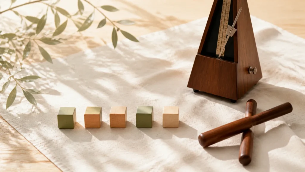 音楽を学ぶ時間を表現した、音楽教育のヒントカテゴリーのイメージ